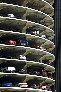 Parking garage Marina City Chicago Illinois USA