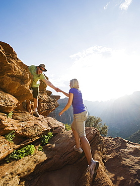 A couple at Red Rock