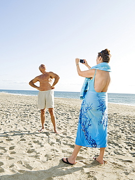 Couple on beach