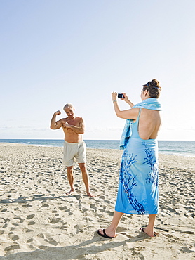 Couple on beach