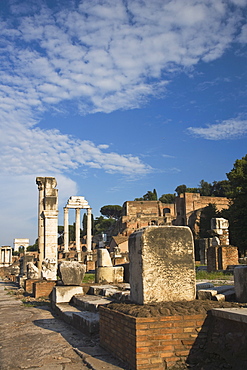 Ruins at the Roman Forum, Italy