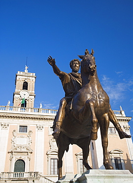 Statue of Marcus Aurelius, Palazzo Senatorio, Italy