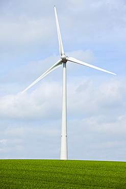 France, Rocroi, Wind turbines on fields, France, Rocroi