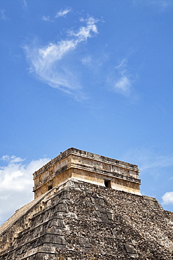 Mexico, Yucatan Peninsula, Chichen Itza, Kukulcan pyramid, Mexico, Yucatan Peninsula, Chichen Itza