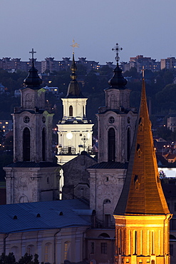 Church of St. Francis Xavier and town hall, Lithuania