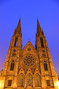 St Paul's church, France, Alsace, Strasbourg, St Paul's church