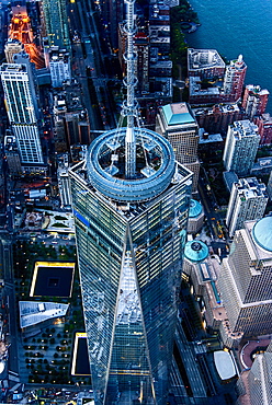USA, New York State, New York City, One World Trade Center building