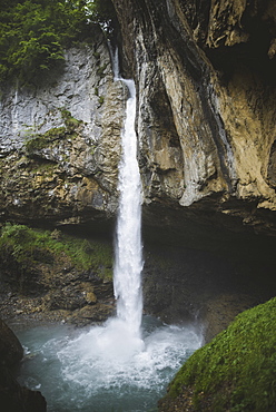 Waterfall in Glarus, Switzerland