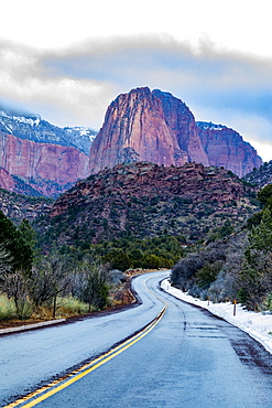 United States, Utah, Zion National Park, Kolob Canyon section of Zion National Park