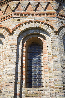 Window of Byzantine church of Santa Fosca Torcello Italy