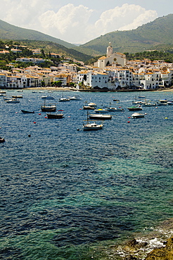 View of Cadaques, Spain, Catalonia, Costa Brava, Girona province, Cadaques