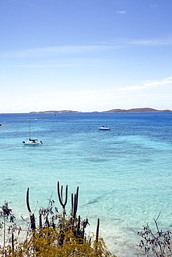 United States Virgin Islands, St. John, View of sea bay, United States Virgin Islands, St. John