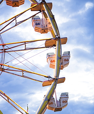 Ferris wheel in amusement park, USA, Utah, Salt Lake City 