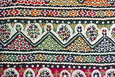 Embroidered Gajj wedding dress from Sind, Pakistan, Asia