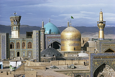 Shrine of Immam Riza, Mashad, Iran, Middle East