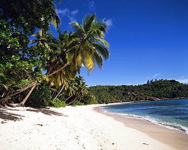 Anse Takamaka, island of Mahe, Seychelles, Indian Ocean, Africa