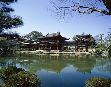 Byodoin (Byodin) Temple, UNESCO World Heritage Site, near Kyoto, Japan, Asia