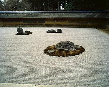 Ryoanji Temple, Kyoto, Japan, Asia