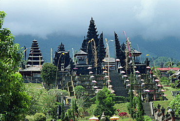 Besakih Temple, Bali, Indonesia, Southeast Asia, Asia