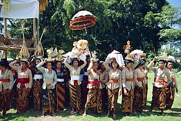 Funeral, Bali, Indonesia, Southeast Asia, Asia