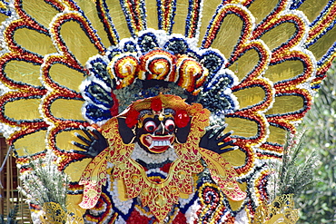 Mask, funeral rites, Bali, Indonesia, Southeast Asia, Asia