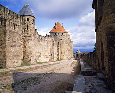 Carcassonne, UNESCO World Heritage Site, Languedoc, France, Europe