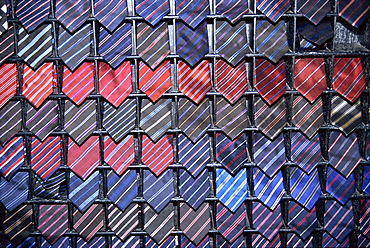 Silk ties for sale, Chiang Mai, Thailand, Southeast Asia, Asia