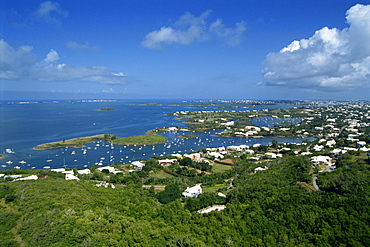 View from Gibbs Hill, Bermuda, Atlantic Ocean, Central America