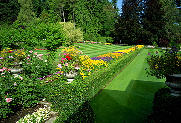 Butchart Gardens, Victoria, Vancouver Island, British Columbia, Canada, North America