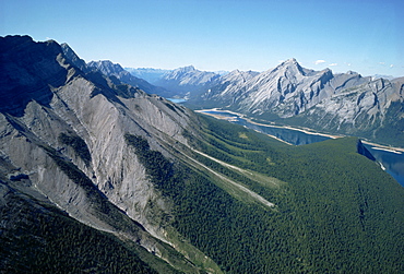 Rocky Mountains near Banff, Alberta, Canada, North America