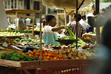 Market, Arima, Trinidad, West Indies, Caribbean, Central America