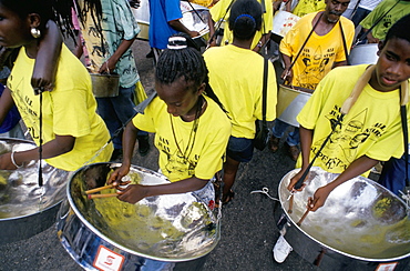 Steel band festival, Point Fortin, Trinidad, West Indies, Caribbean, Central America