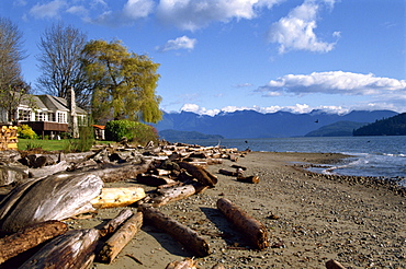 Gibsons Landing area, near Vancouver, British Columbia, Canada, North America