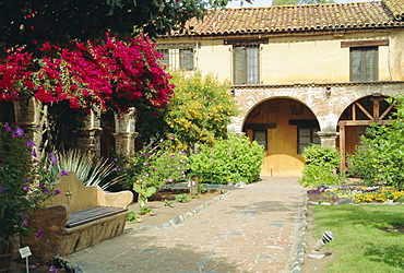 The Mission at San Juan Capistrano, California, USA