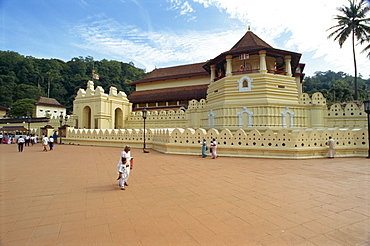 Temple of the Tooth, Kandy, UNESCO World Heritage Site, Sri Lanka, Asia