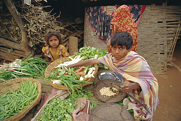 Market, Dhariyawad, Rajasthan, India