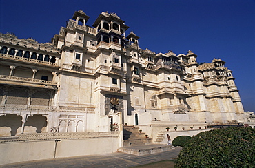 The City Palace, built in 1775, Udaipur, Rajasthan state, India, Asia