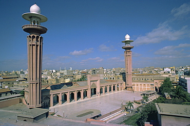 Memon mosque, Karachi, Sind (Sindh), Pakistan, Asia