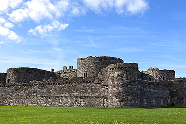 Beaumaris Castle, UNESCO World Heritage Site, Anglesey, Wales, United Kingdom, Europe 