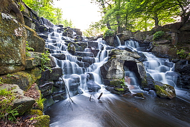 The Cascades, Virginia Water, Surrey, England, UK, Europe