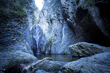 The Cascades, Ceret, Vallespir region, Pyrenees, France, Europe