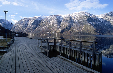 View of the Aurlandsfjord, Norway.