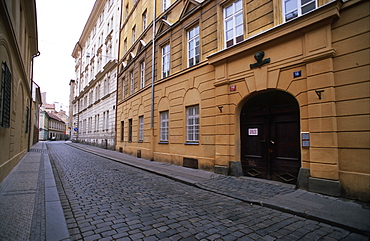 Empty streets of Prague, Czech Republic