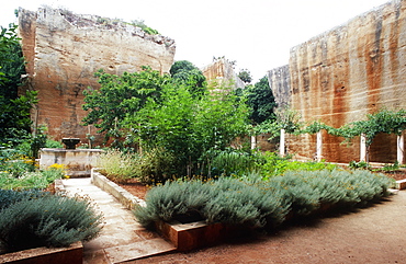 Disused S'Hostal quarries managed by the LITHICA cultural association, Menorca, Spain.