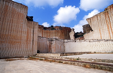 Disused S'Hostal quarries managed by the LITHICA cultural association, Menorca, Spain.