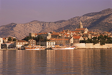 Korcula Old Town, Korcula Island, Dalmatia, Croatia, Europe