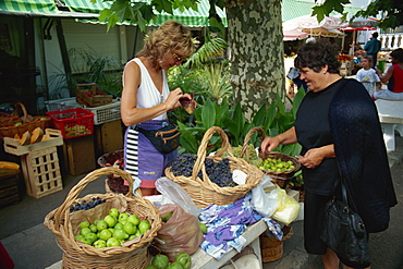 Market, Horta, Faial, Azores, Portugal, Europe