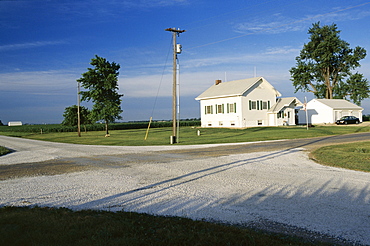 Crossroads, Hudson, Illinois, Midwest, United States of America (U.S.A.), North America