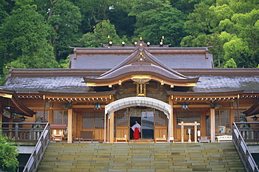 Suwa shrine, Nagasaki, Kyushu, Japan, Asia