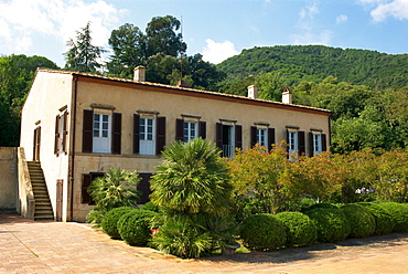 The Villa San Martino, Napoleon's summer residence, 4 miles from Ponteferraio on the island of Elba, Italy, Europe